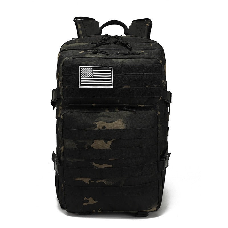 Outdoor 45L Tactical Backpack Hiking Mens And Womens Shoulder Bag