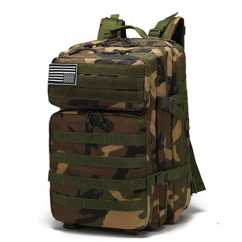 Outdoor 45L Tactical Backpack Hiking Mens And Womens Shoulder Bag