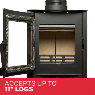 US Stove 750 Sq. ft. Tiny Wood Stove