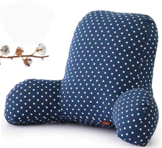 Office cotton and linen pillow