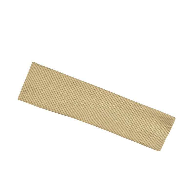 Exercise Hair Band Yoga Workout Sweat Stretch Hair Band Simple Versatile Casual Headband