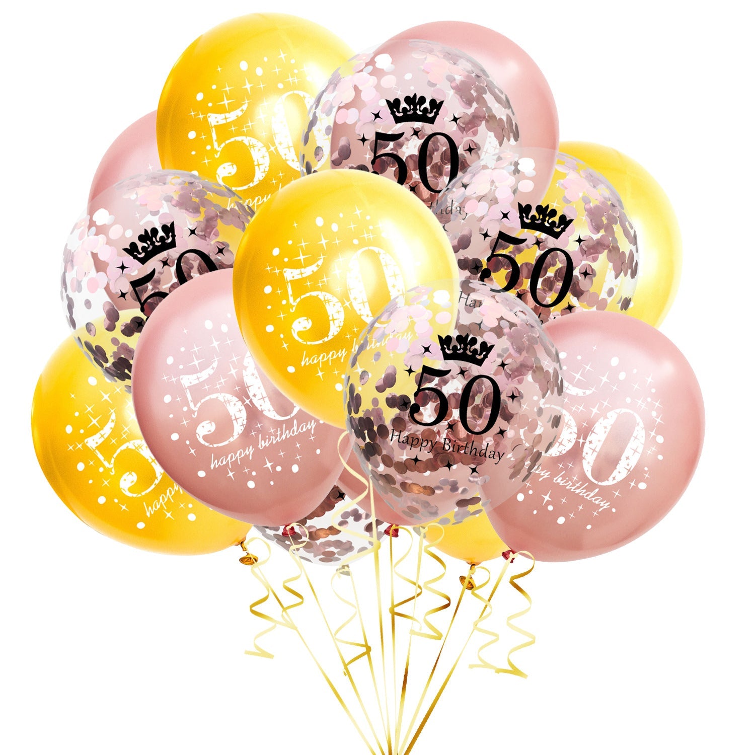 Adult Birthday Party One Year Old Balloon Confetti Set Combo
