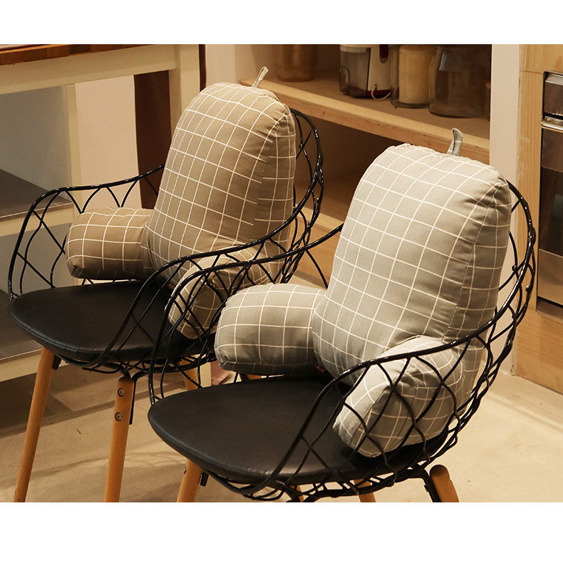 Office cotton and linen pillow