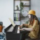 88 Key Full Size Electric Piano Keyboard with Stand 3 Pedals MIDI Function