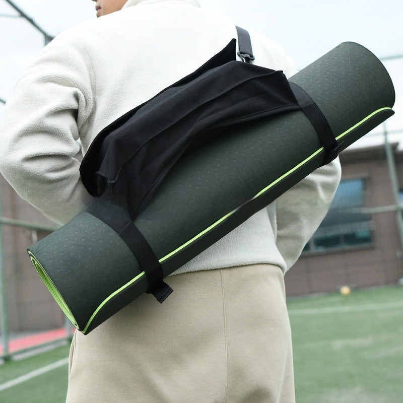 Cylindrical Yoga Mat Strap Crossbody Bag