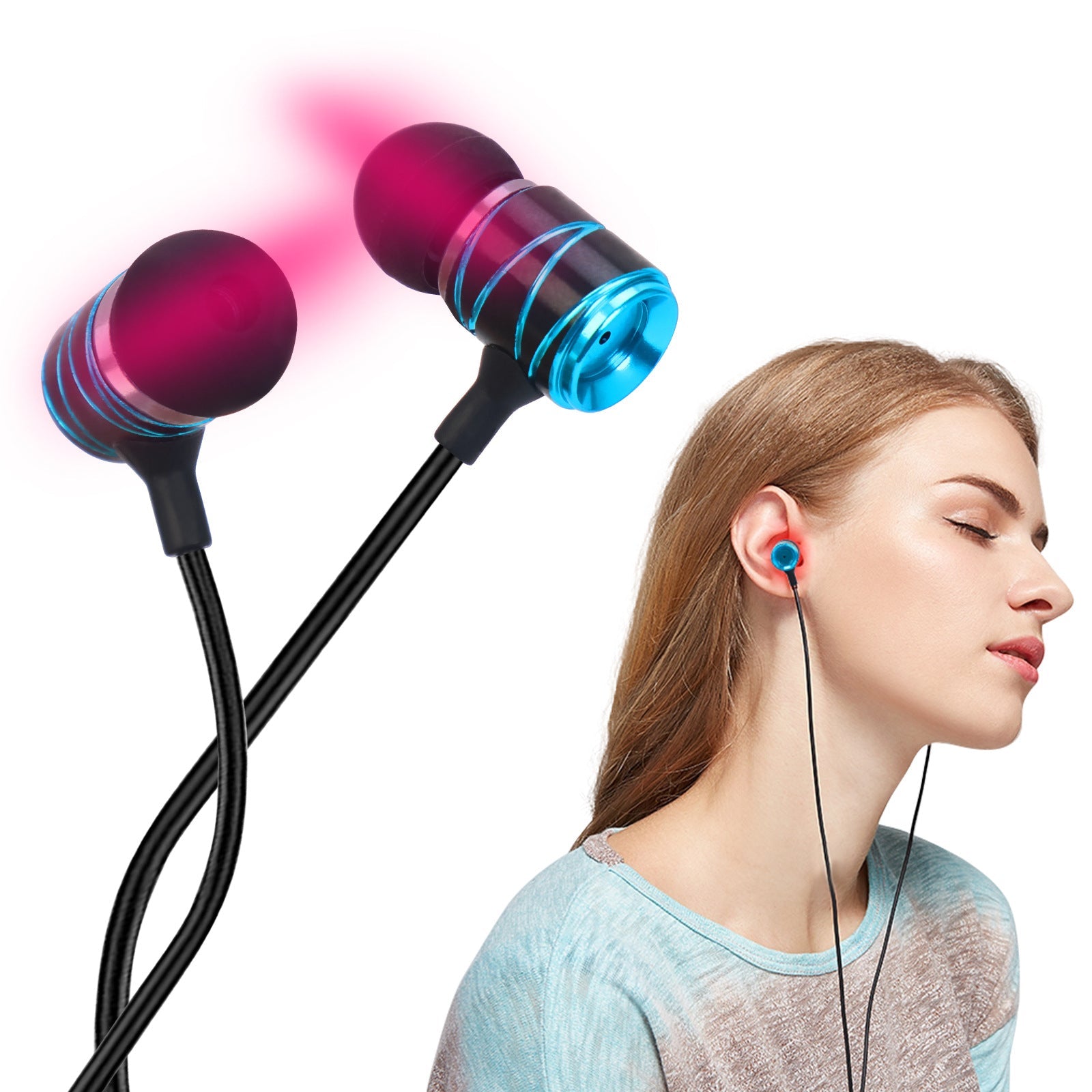 Meatus Acusticus Laser Irradiation Instrument Physiotherapy Light Wave Instrument
