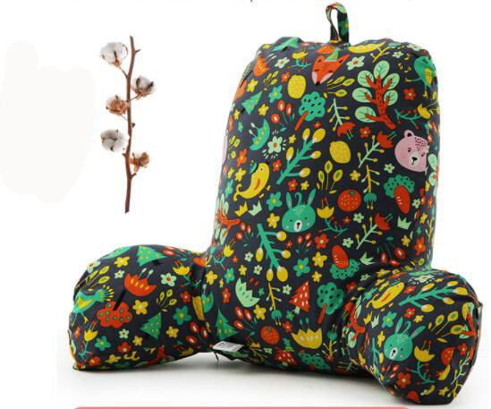 Office cotton and linen pillow