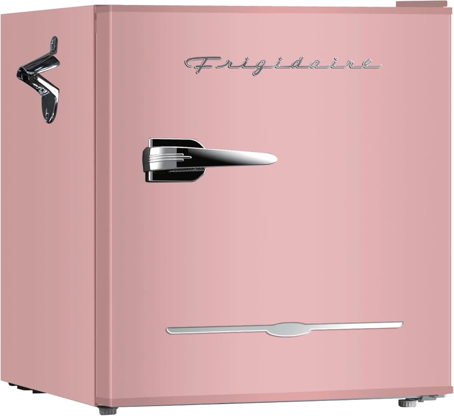 Frigidaire EFR176 Retro Compact Fridge with Chiller Mini Refrigerator with Built-in Bottle Opener for Office, Bedroom, Dorm Room or Cabin, 1.6 cu ft 16" D x 18" W x 18.5" H, Moonlight
