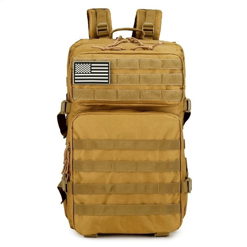Outdoor 45L Tactical Backpack Hiking Mens And Womens Shoulder Bag
