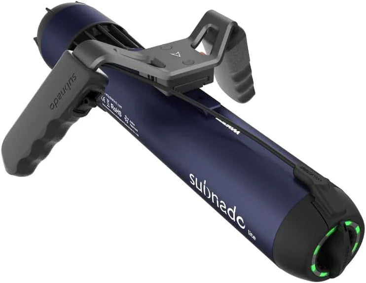 Waydoo Subnado Underwater Scooter Lite, Water Sports Diving Scooter with Removable Handle, Compact and Portable Water Scooter for Adults&Kids, Scuba Diving Snorkeling Sea Scooter Multiple Uses, Blue