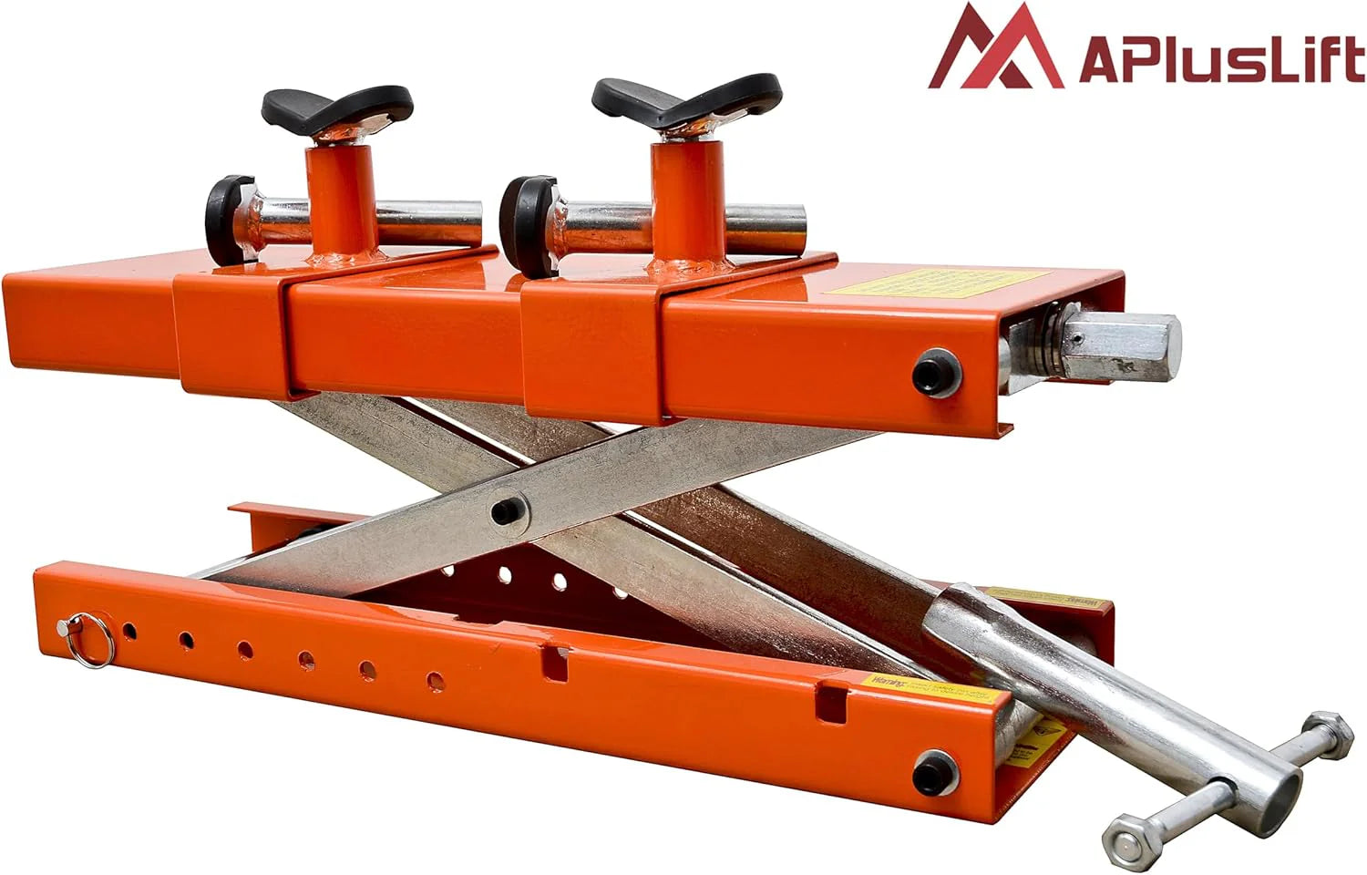 APlusLift MT1500X 1500LB Air-Operated Motorcycle & ATV Lift Table �C 48" Wide with Side Extensions, 2-Year Warranty