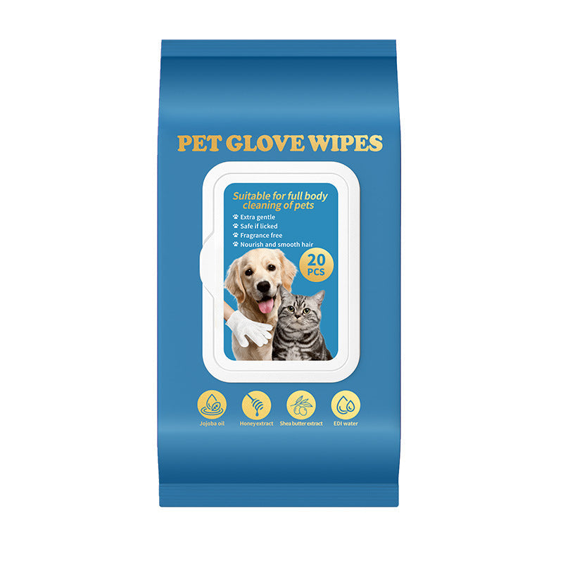 Disposable Gloves Pet Cat Dog Pet Supplies Bath Cleaning