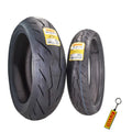 Pirelli Diablo Rosso IV Motorcycle Tires Set �C Front 110/70ZR17 & Rear 190/55ZR17 with Bonus Keychain
