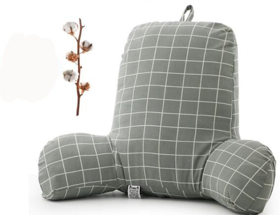 Office cotton and linen pillow