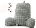 Office cotton and linen pillow