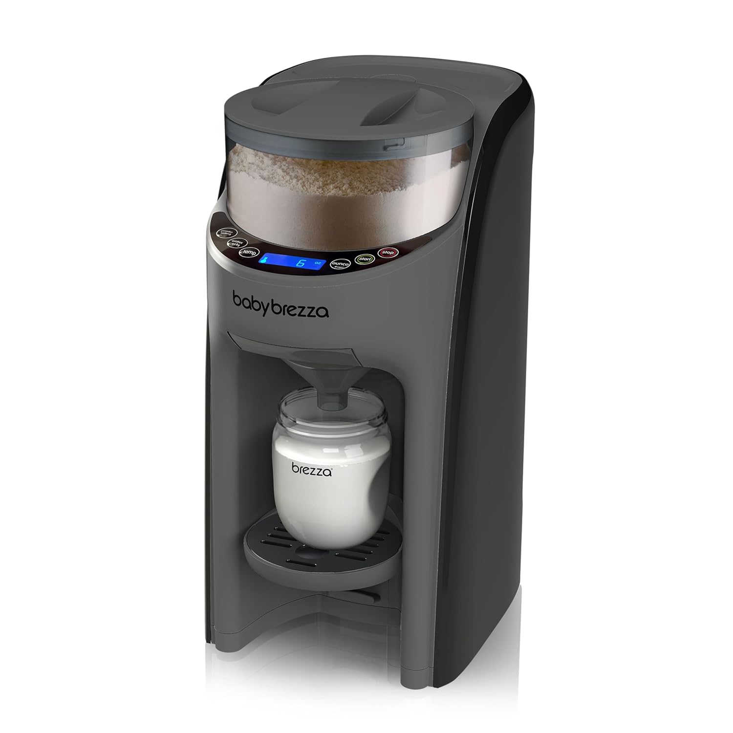 Baby Brezza Formula Pro Advanced Dispenser, Automatic Warm Formula Maker, BPA-Free, White