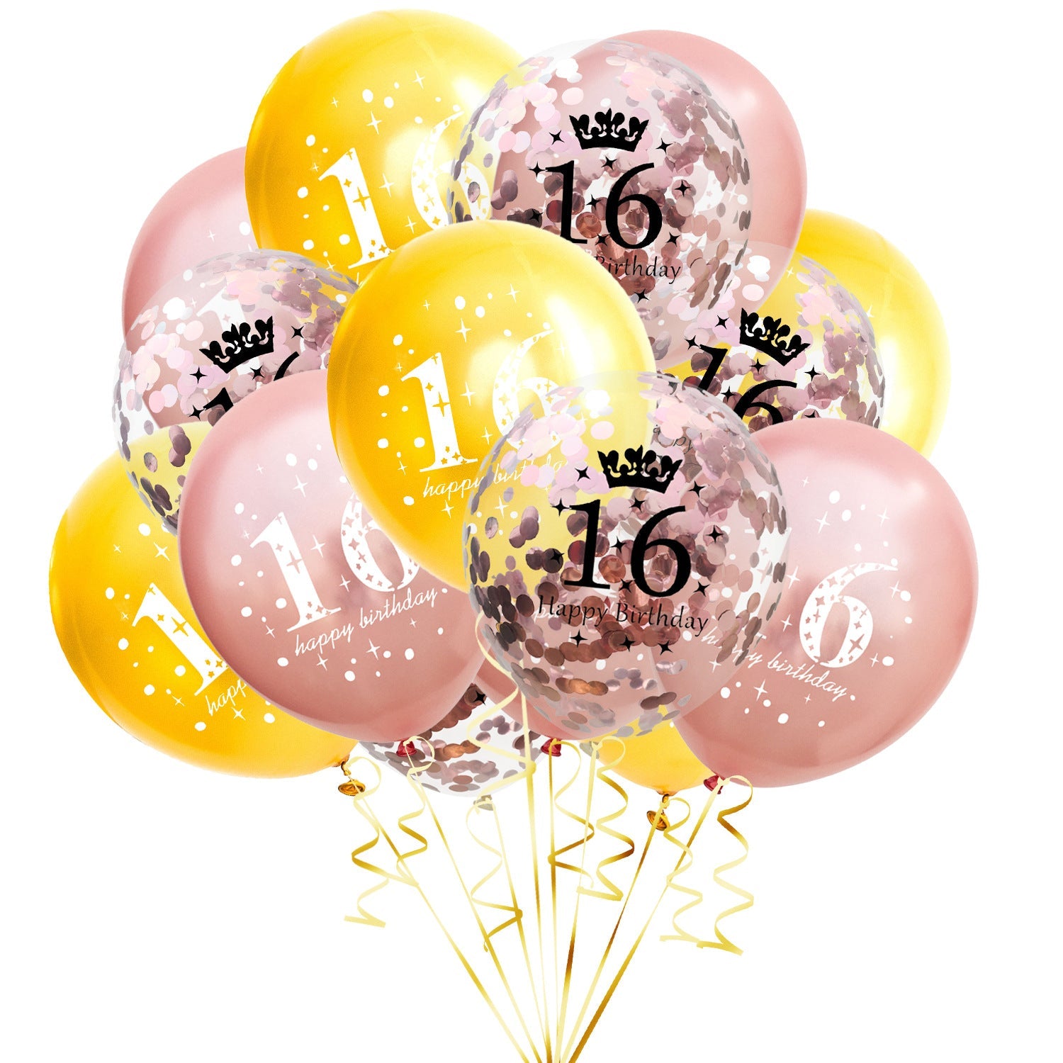 Adult Birthday Party One Year Old Balloon Confetti Set Combo
