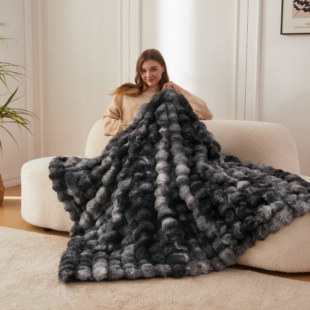 Plush Office Nap Blanket Sofa