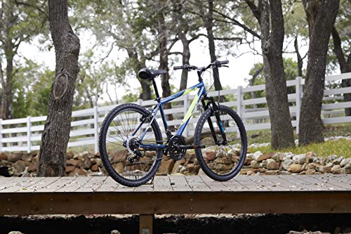 Huffy Hardtail Mountain Bike, Stone Mountain 26 inch, 21-Speed, Lightweight