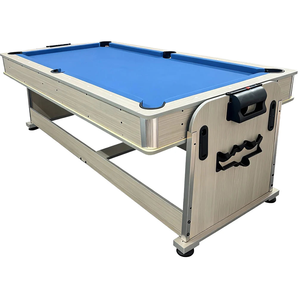 4 In 1 Multi-functional Game Table with Full Accessories for Home, MDF, 7Ft