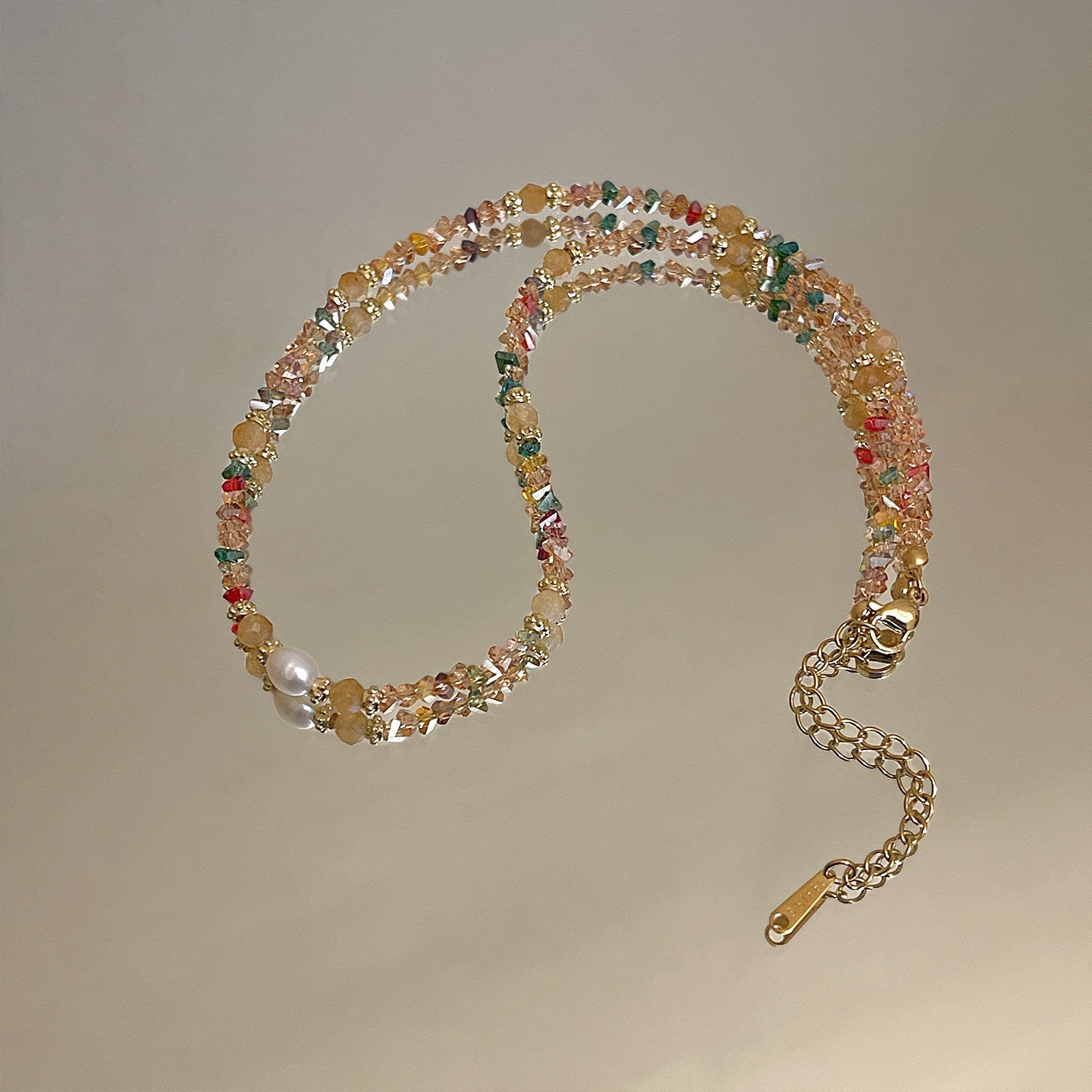 Chic, Trendy Dopamine-style Clavicle Necklace
