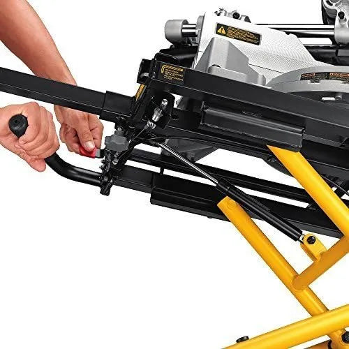 DEWALT Miter Saw Stand With Wheels (DWX726), Yellow