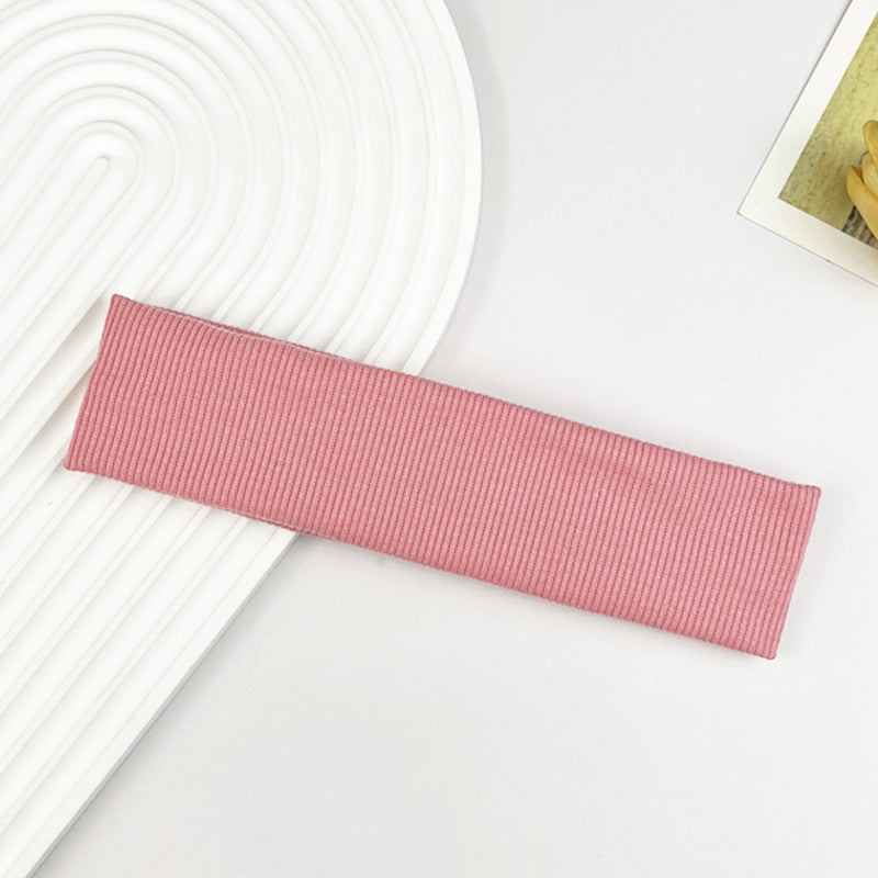 Exercise Hair Band Yoga Workout Sweat Stretch Hair Band Simple Versatile Casual Headband