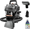 Green HydroSteam Multi-Purpose Portable Carpet and Upholstery Cleaner, Car and Auto Detailer, 3618, Black and Copper Harbor