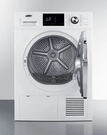 Summit 24” Wide Energy Star Certified 208/204V Heat Pump Dryer