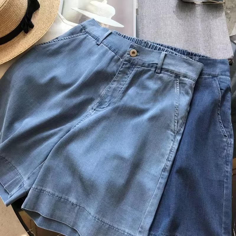 High-waisted Plus-size Versatile Loose-fit Pants