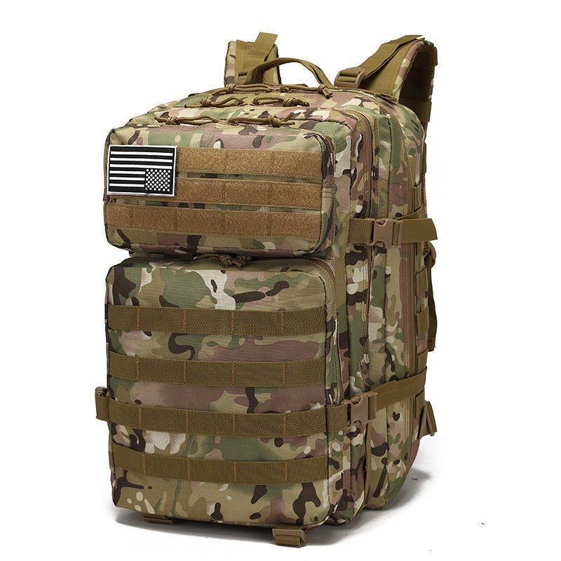 Outdoor 45L Tactical Backpack Hiking Mens And Womens Shoulder Bag