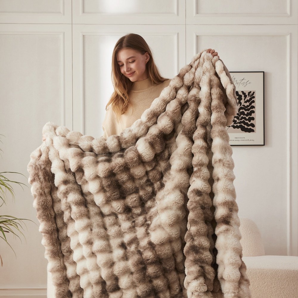 Plush Office Nap Blanket Sofa