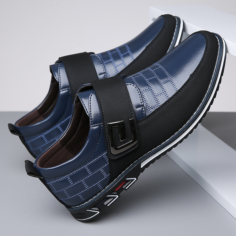 Oversized Men's Shoes Leather Shoes Youth Shoes Soft Bottom