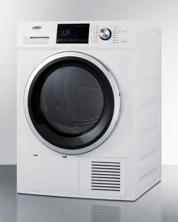Summit 24” Wide Energy Star Certified 208/204V Heat Pump Dryer