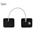 Window Security Chain Lock Window Cable Lock Restrictor Multifunctional Window Lock Door Security Guard for Baby Safety 1Pcs