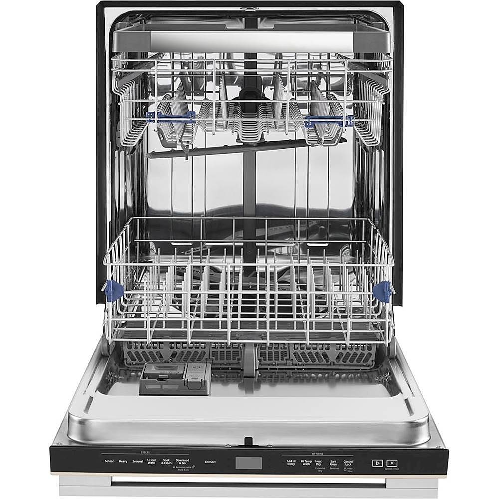 Whirlpool - 24" Tall Tub Built-In Dishwasher with Stainless Steel Tub - Sunset bronze