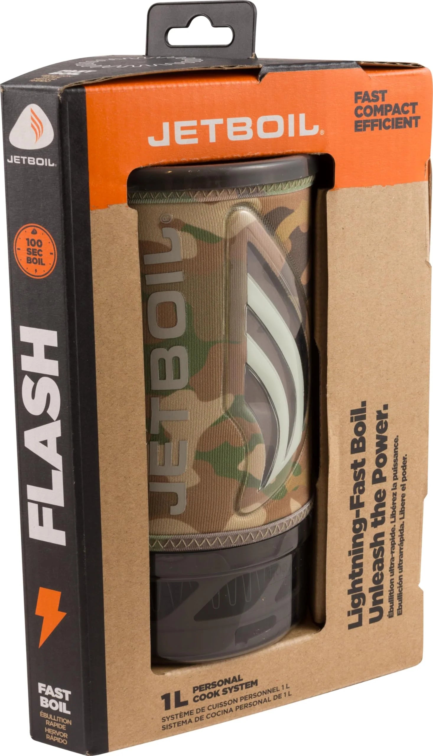 Jetboil Flash Camping and Backpacking Stove Cooking System