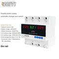 Iraq Market New Design Double Power Ats 30a 63a Adjustable Automatic Change Over Switch 110 220v