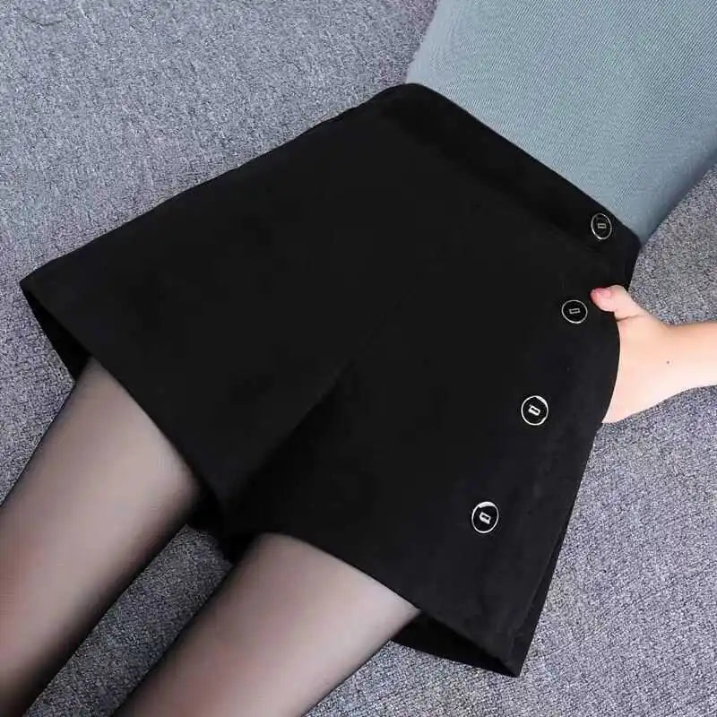 Elastic Waist Bootcut Pants
