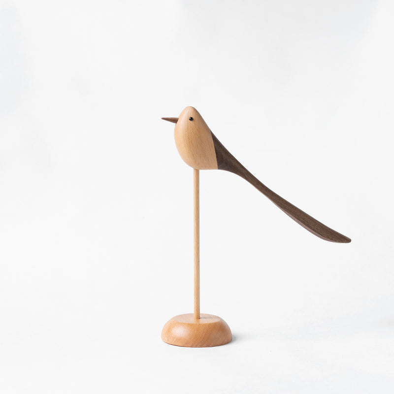 Office Solid Wood Bird Decorations