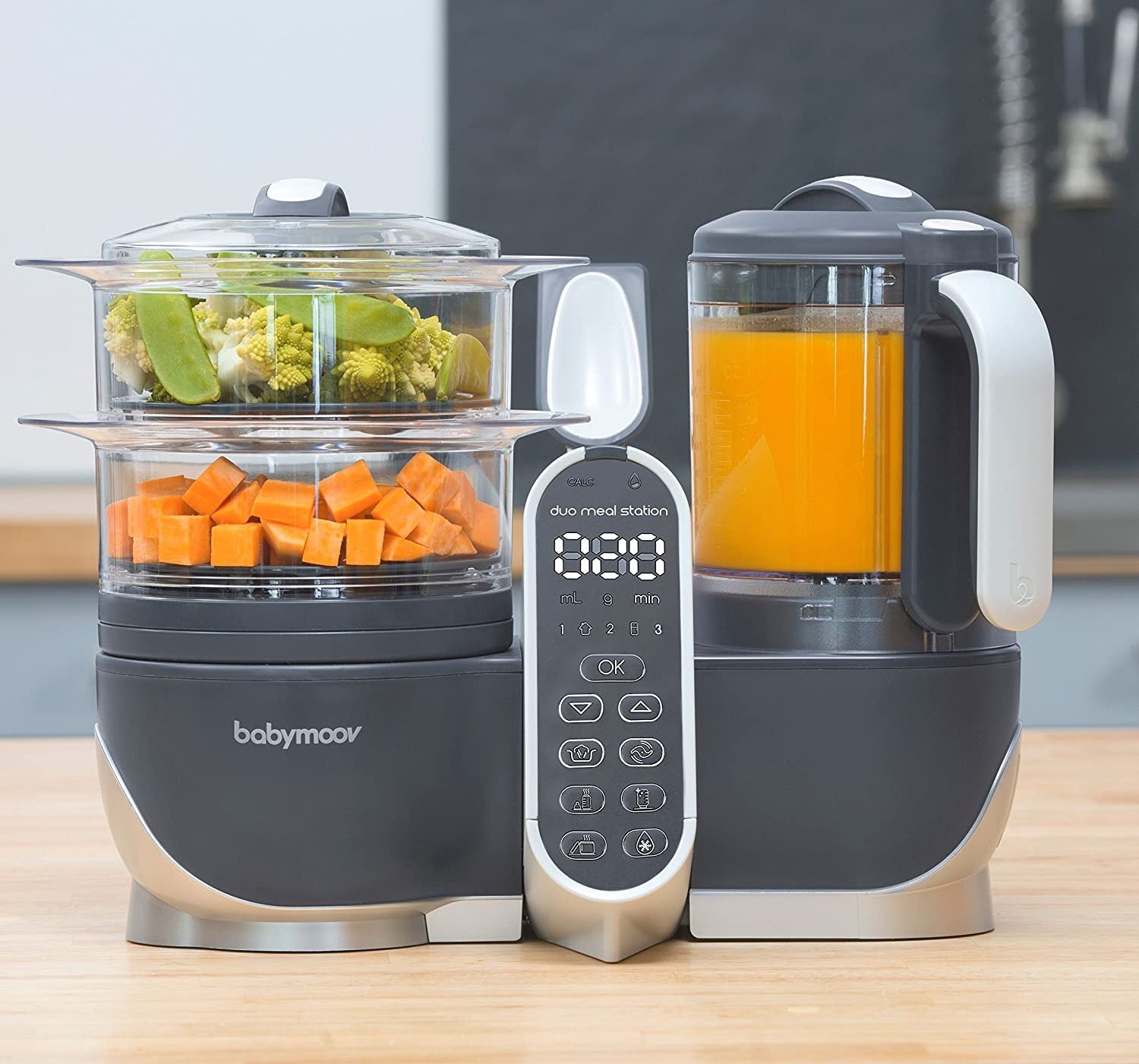 Babymoov Duo Meal Station Food Maker 6 In 1 Food Processor