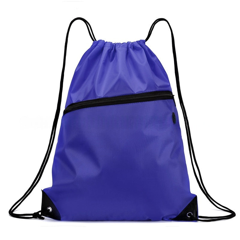 Large-Capacity Outdoor Sports Oxford Cloth Drawstring Backpack