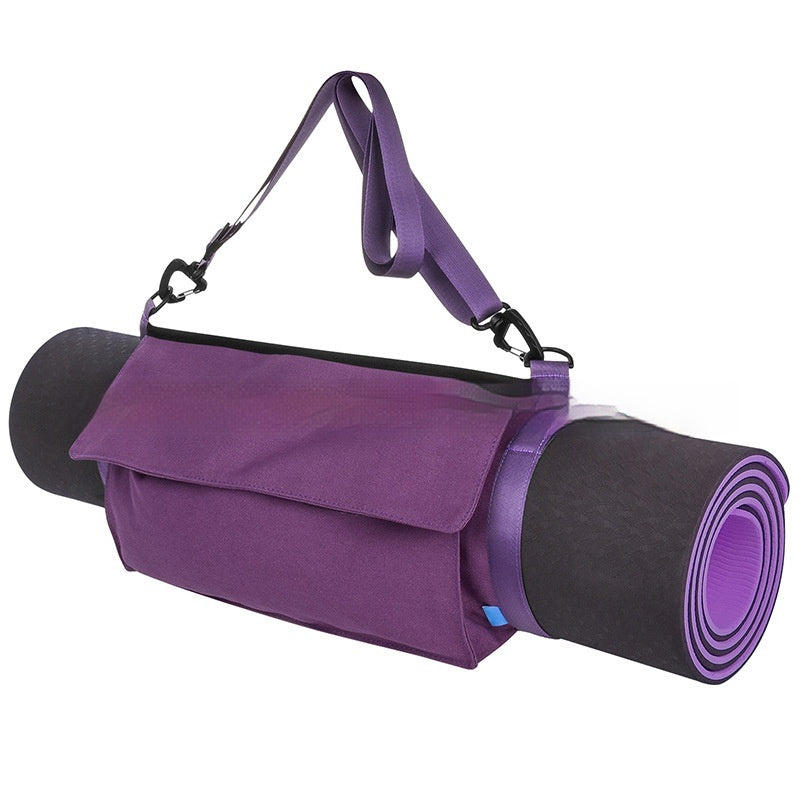 Cylindrical Yoga Mat Strap Crossbody Bag