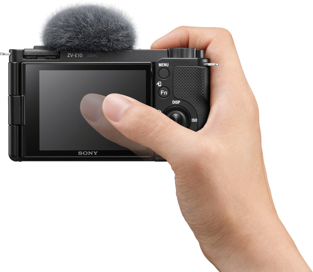 Sony - Alpha ZV-E10 Mirrorless Vlog Camera - Body Only - Black