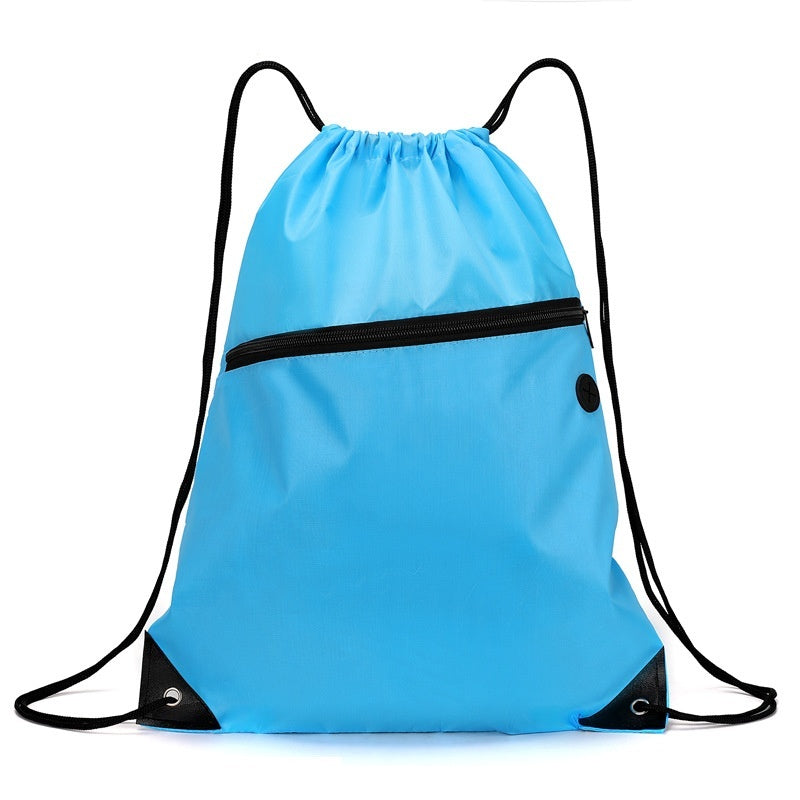 Large-Capacity Outdoor Sports Oxford Cloth Drawstring Backpack