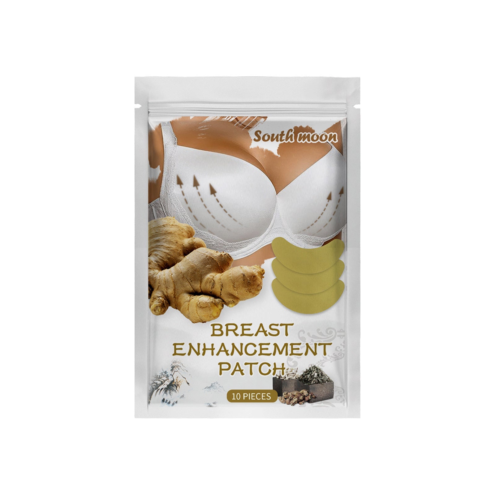 South Moon Ginger Beauty Chest Paste Gentle Moisturizing Chest Care Improve Skin Daily Massage Beauty Chest Paste
