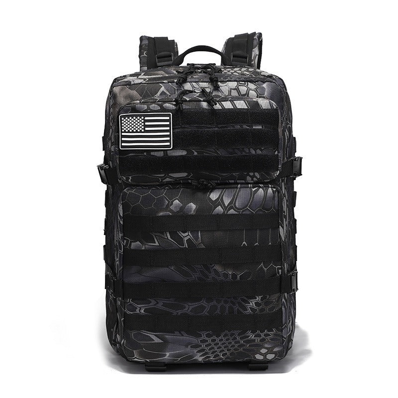 Outdoor 45L Tactical Backpack Hiking Mens And Womens Shoulder Bag
