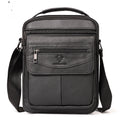 Casual Cross-border Mens Backpack Made From Full-grain Cowhide Leather