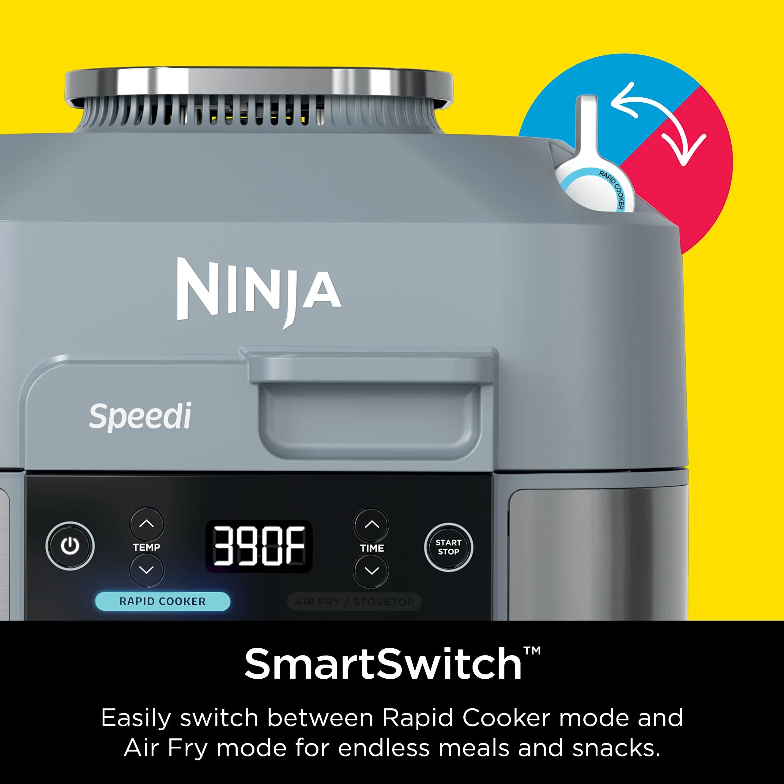 Ninja Speedi Rapid Cooker & Air Fryer, 6-Quart Capacity