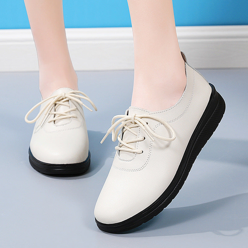 Black Soft Soled Commuter Shoes For Women